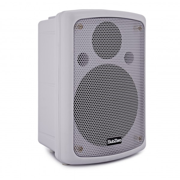 SubZero 100W 8" Passive PA Speaker, White