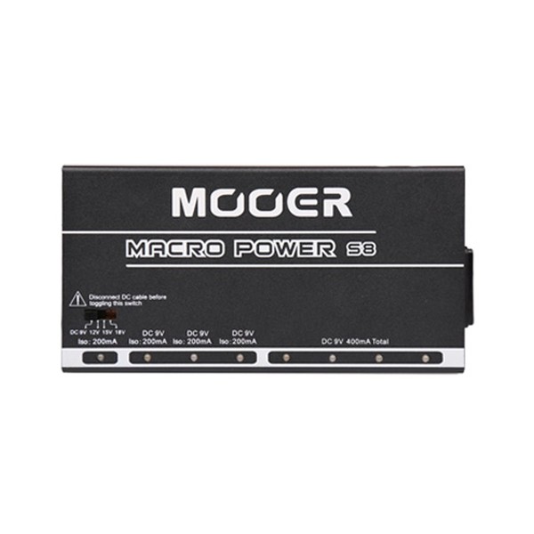 Mooer Macro 8 Output Pedal Power Supply