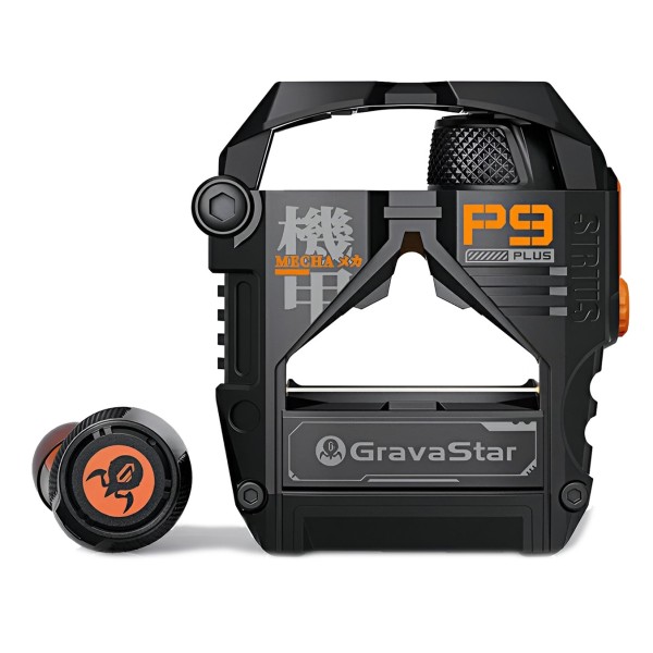 GravaStar Sirius Plus ANC TWS Earbuds, Matte Black