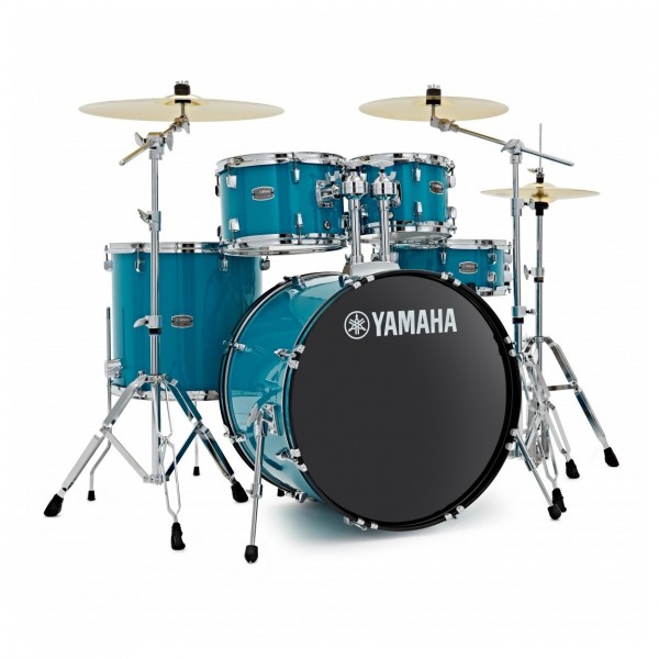 Yamaha Rydeen 20" Drum Kit w/Cymbals, Sky Blue
