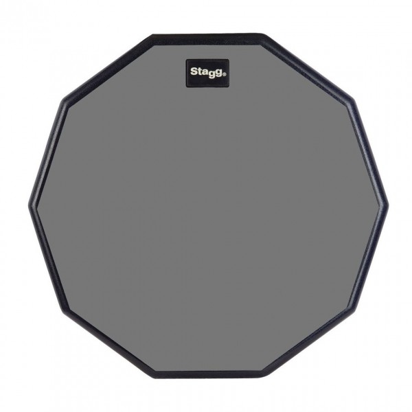 Stagg 12" Desktop Practice Pad & Stand Bundle