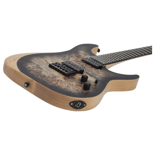 Schecter Reaper-6, Satin Charcoal Burst