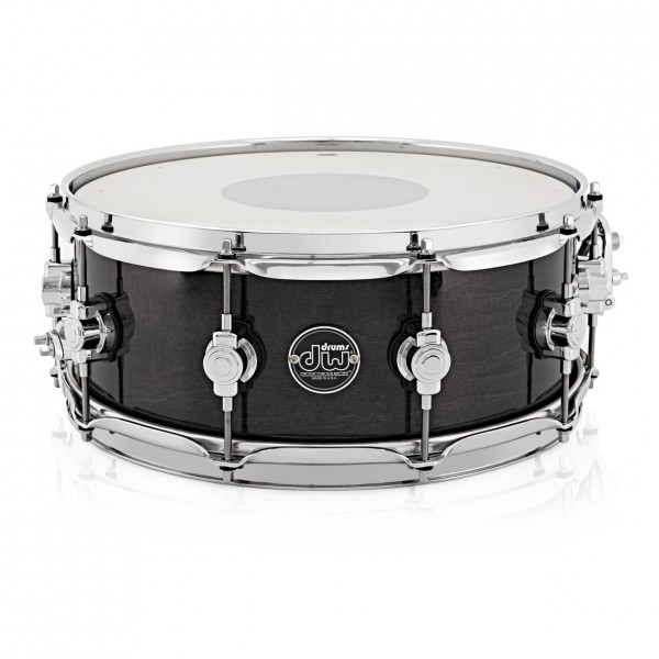 DW Drums Performance Series 14" x 6.5" Snare Drum, Ebony Stain & Case