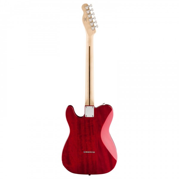 Squier Affinity Series Telecaster FMT SH, Laurel Fingerboard, Crimson Red Transparent