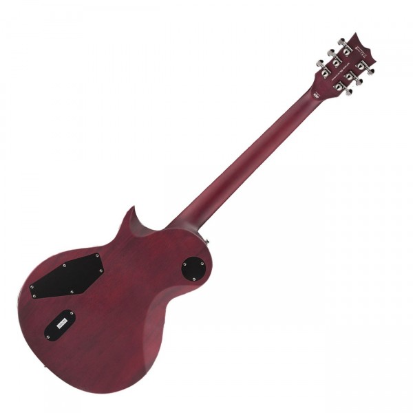 ESP EC-401 QM, See Thru Black Cherry Satin