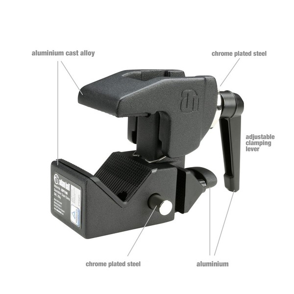 Adam Hall Super Clamp Universal Hook Clamp with Toggle and Wingnut