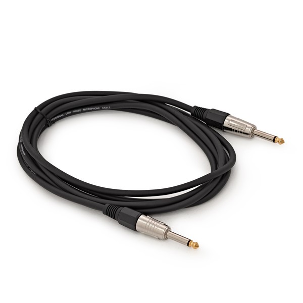 Pack of 5 Jack Instrument Cables, 6m