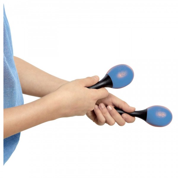 Nino by Meinl 6" Egg Maracas, Pair, Sky Blue