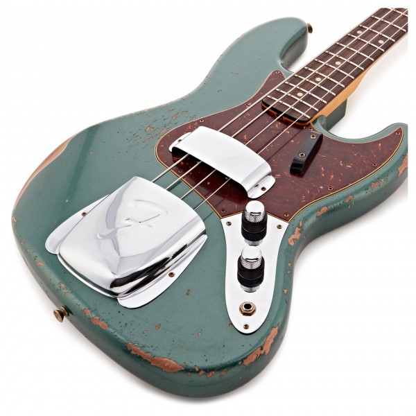 Fender Custom Shop '60 Jazz Bass Heavy Relic, Sherwood Green #R134467