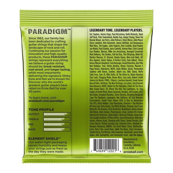 Ernie Ball P02021 Paradigm Regular Slinky, 10-46