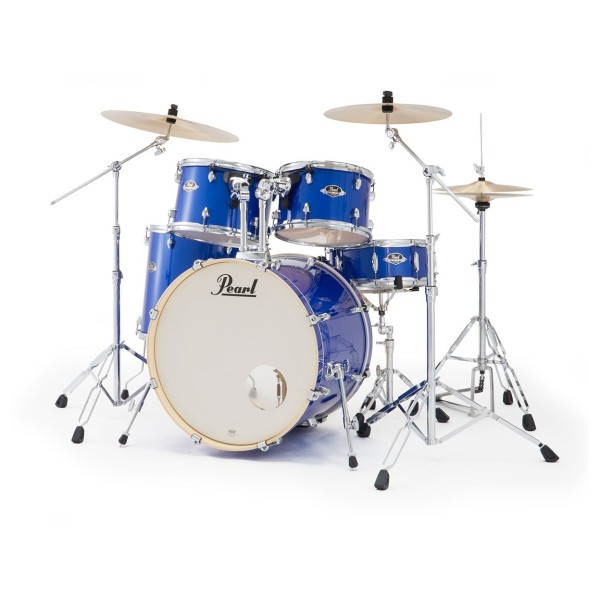 Pearl Export 22" Rock Drum Kit, Midnight Blue