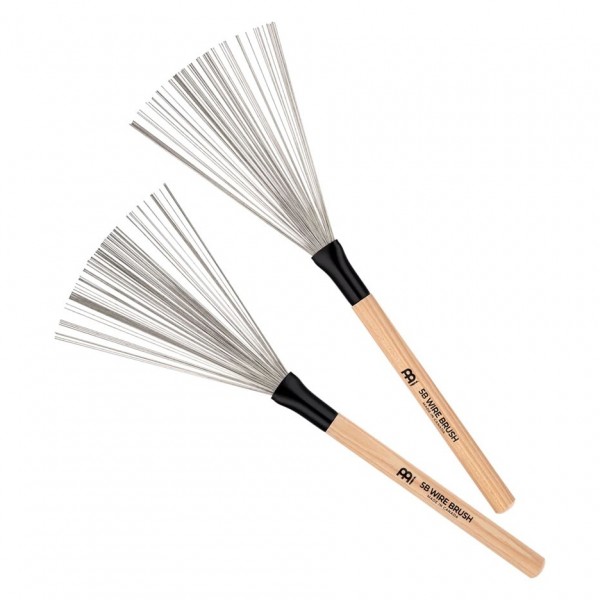 Meinl Stick & Brush 5B Fixed Wire Brush, Pair
