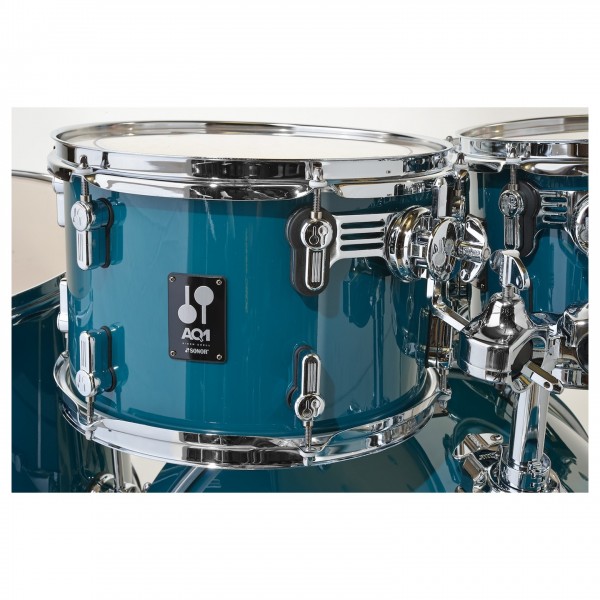 Sonor AQ1 20" 5pc Drum Kit w/Hardware, Caribbean Blue
