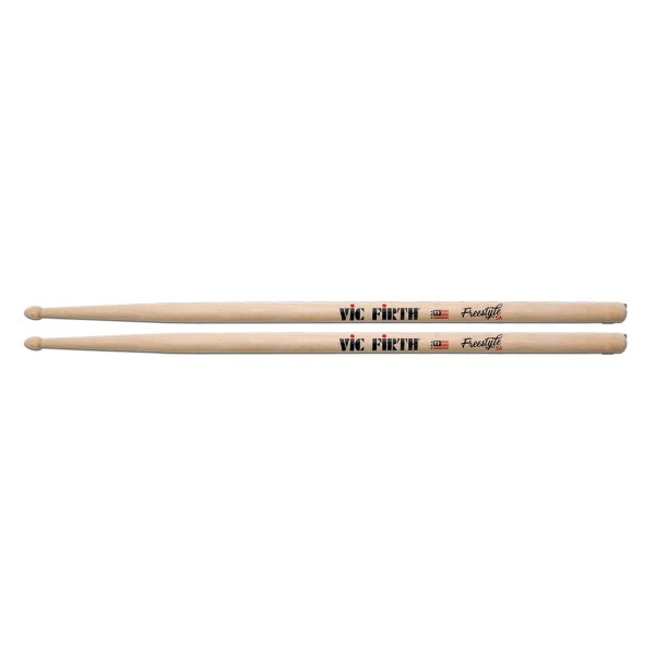 Vic Firth Freestyle 5A 4pk Drumsticks With Free Stick Bag