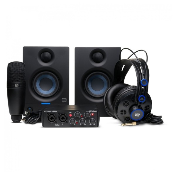 PreSonus AudioBox 96k Complete Bundle (5 Pack)