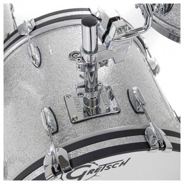 Gretsch USA Brooklyn 3 Piece 18" Shell Pack, Silver Sparkle