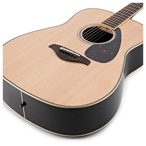Yamaha FG830 Acoustic Guitar, Natural