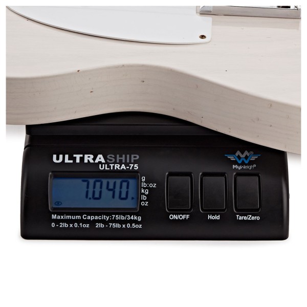 Fender Custom Shop 1952 Telecaster Relic, Roasted 3A Flame Maple Neck, White Blonde