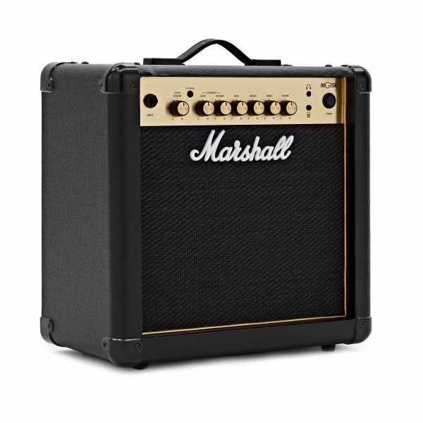 Marshall MG15GR Gold 15W Guitar Combo with Reverb