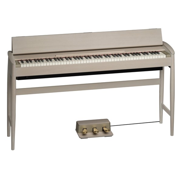 Roland Kiyola KF-10 Digital Piano with Stool, Sheer White