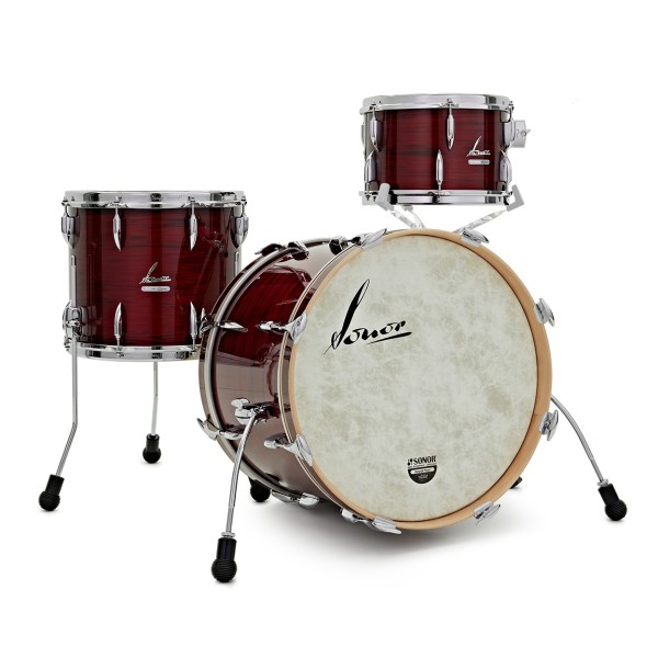 Sonor Vintage 20" 4pc Shell Pack w/Free Snare, Vintage Red Oyster