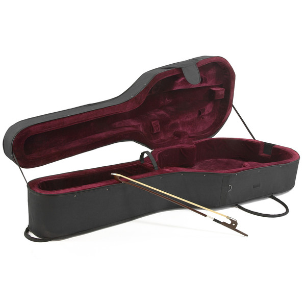 Student 3/4 Double Bass by Gear4music, Black