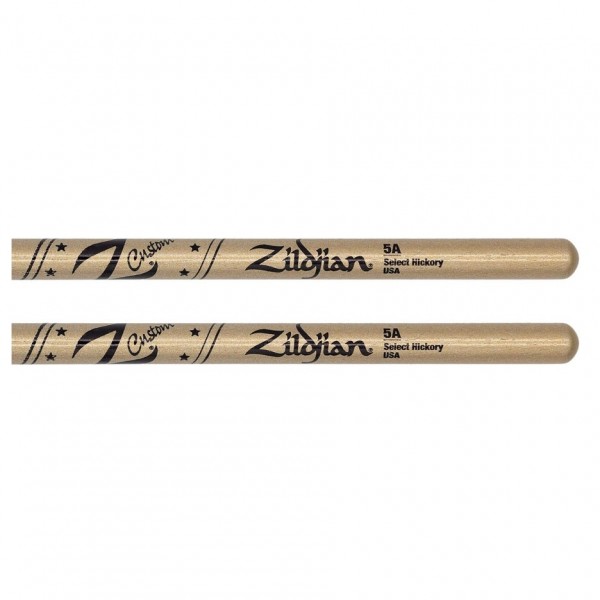 Zildjian Ltd Edition Z Custom 5A Gold Chroma Drumsticks
