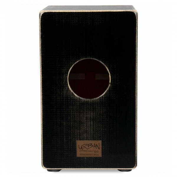 Schlagwerk Cajon Urban OS Grunge Black