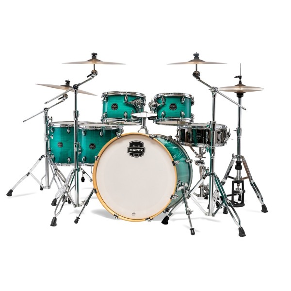Mapex Armory 22" LA Fusion 6pc Shell Pack, Jade Stone Burst