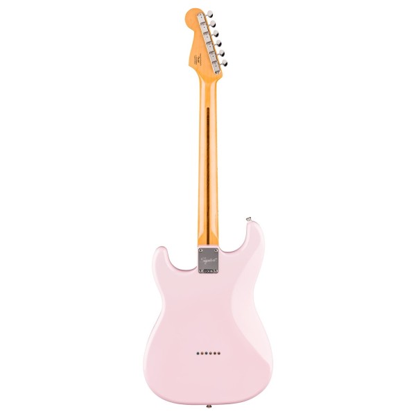 Squier Classic Vibe '50s Stratocaster HT MN, Parchment Pickguard Shell Pink