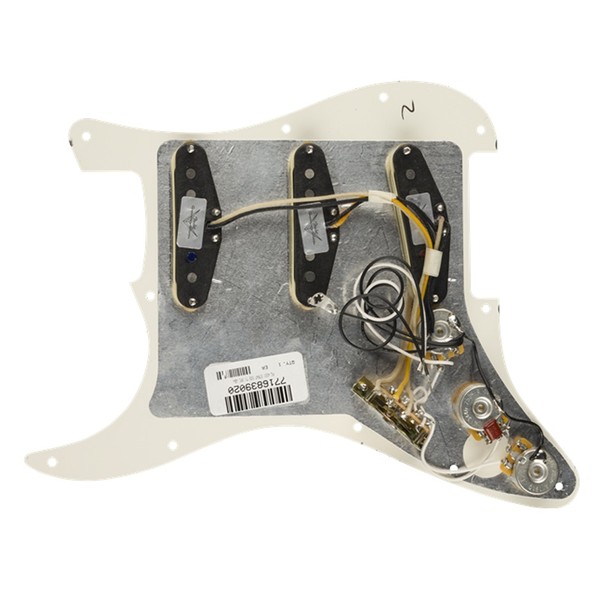 Fender Strat SSS Texas Special Pre-Wired Pickguard, WBW