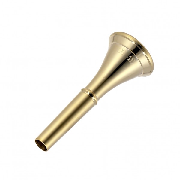 Coppergate 4B French Horn Mouthpiece by Gear4music, Gold