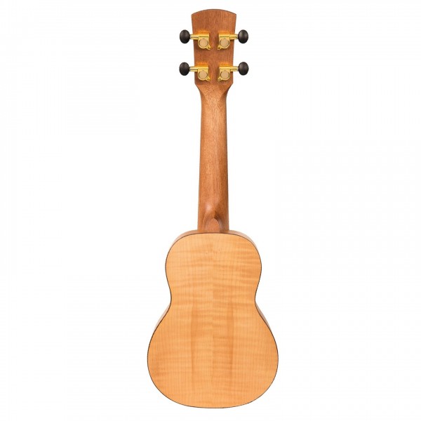 Laka Maple Series Soprano Ukulele, Natural