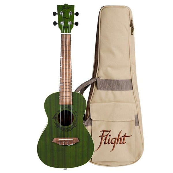 Flight DUC380 Concert Ukulele, Jade
