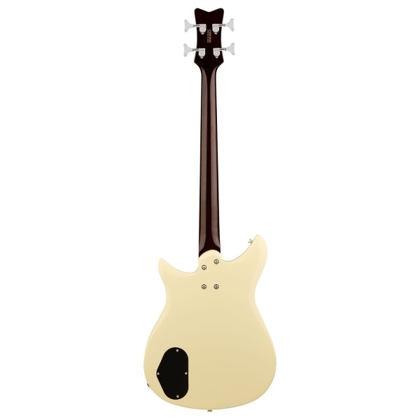 Grestch Electromatic CVT Bass Double-Cut LRL, Vintage White