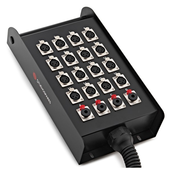 Studiospares 16 XLR/4 Jack Stage Box & Snake, 15m