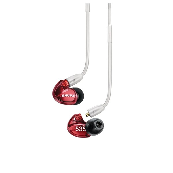 Shure SE535 Limited Edition Sound Isolating Earphones, Red