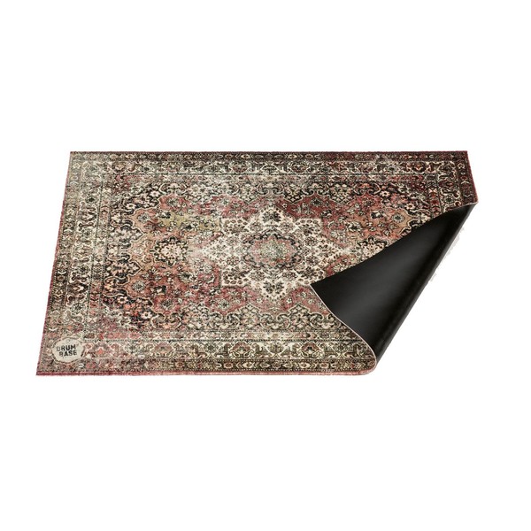 Drum n Base Vintage Persian Drum Mat, Classic Worn 130cm x 90cm