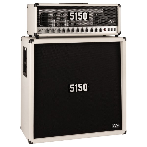 EVH 5150 Iconic 80w Head and Cabinet bundle, Ivory