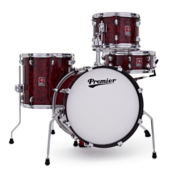 Premier Artist Heritage 18" 4pc Shell Pack, Burgundy Pearl & Soft Case Set