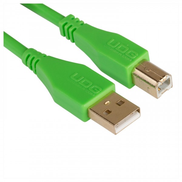 UDG Cable USB 2.0 (A-B) Straight 3M Green