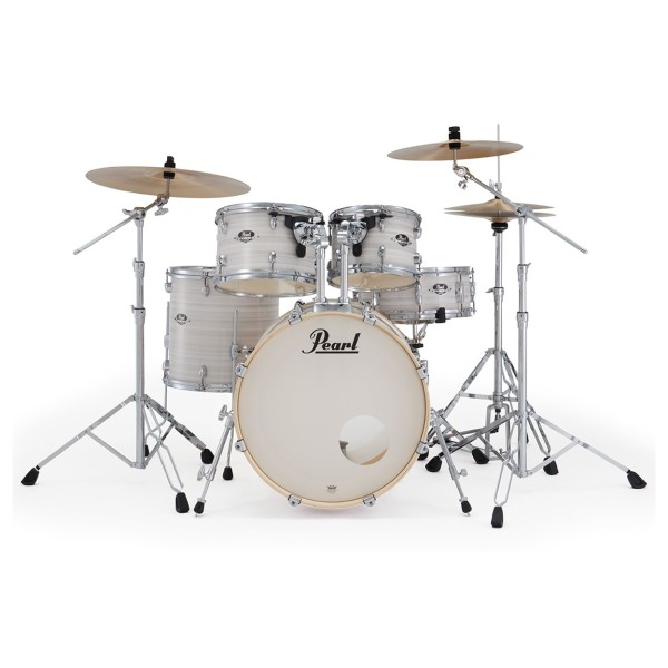 Pearl Export 20" Fusion Drum Kit, Slipstream White