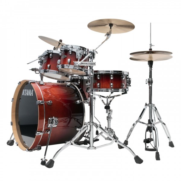 Tama Starclassic Performer 22" 5pc Shell Pack, Dark Cherry Fade