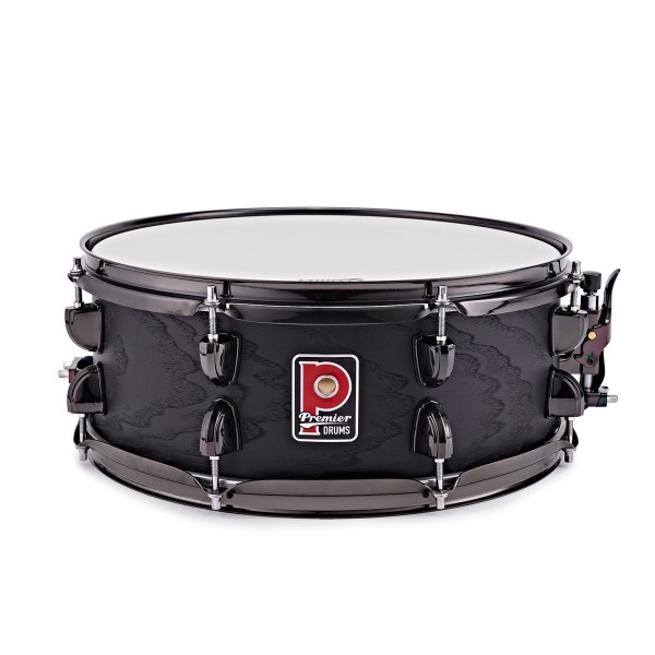 Premier Artist 14" x 5.5" Birch Snare Drum & Soft Case, Stealth Black