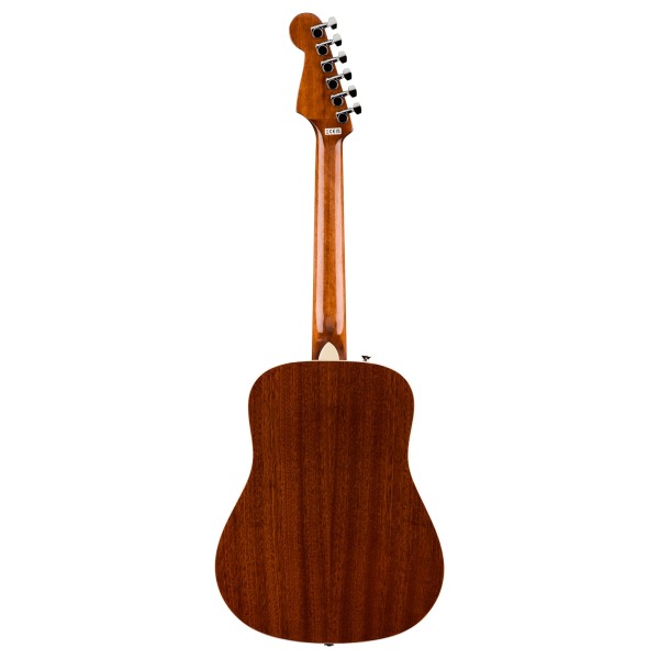 Fender California Standard Redondo Mini with Bag, Sapele Top, Natural Sapele