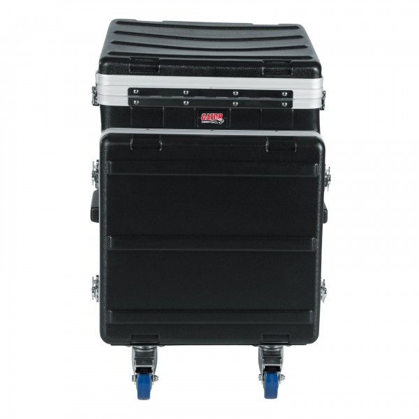 Gator GRC-12X10 PU Moulded Pop-Up Rack Case, 12U Top, 10U Side