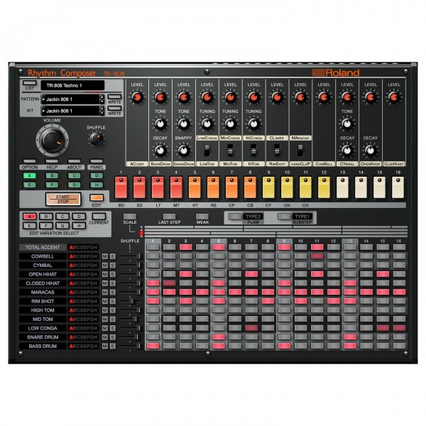 Roland Cloud TR-808 Virtual Instrument