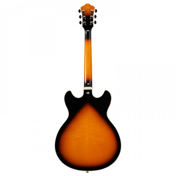 Ibanez AS113 Semi Hollowbody, Brown Sunburst