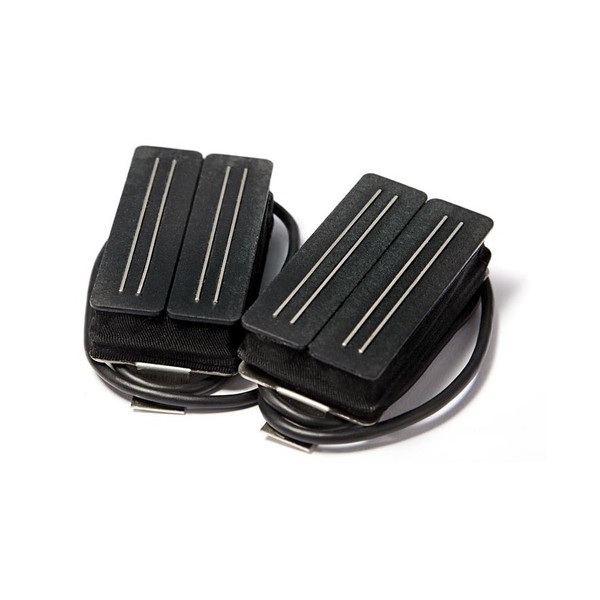 Bare Knuckle Pickups Black Hawk Humbuckers, Ceramic Set