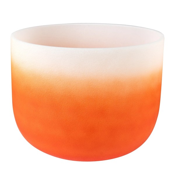 Sela 13" Orange Crystal Singing Bowl, Sacral Chakra